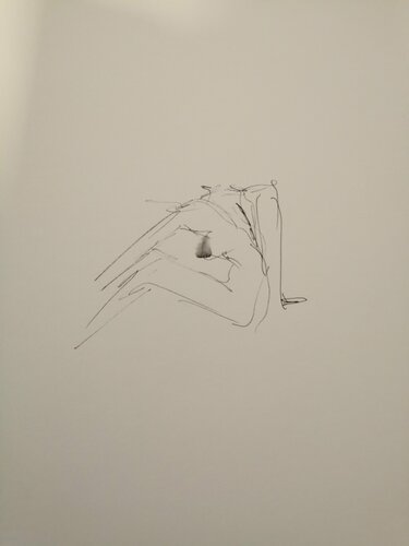 Akt VIX di Silvia Ingrid Hummer, Disegno in vendita su Singulart