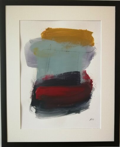 "be" Nr. 2 by Silvia Ingrid Hummer, Work on Paper for Sale on Singulart