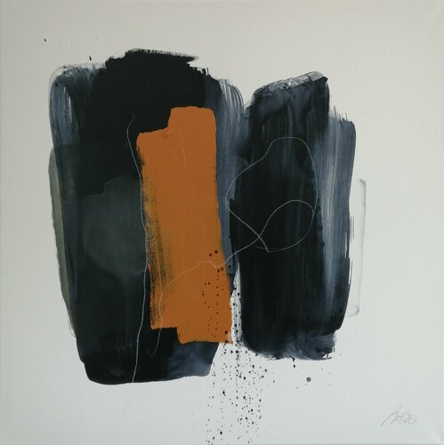 Kamingeflüster Nr. 1 by Silvia Ingrid Hummer, Painting for Sale on Singulart