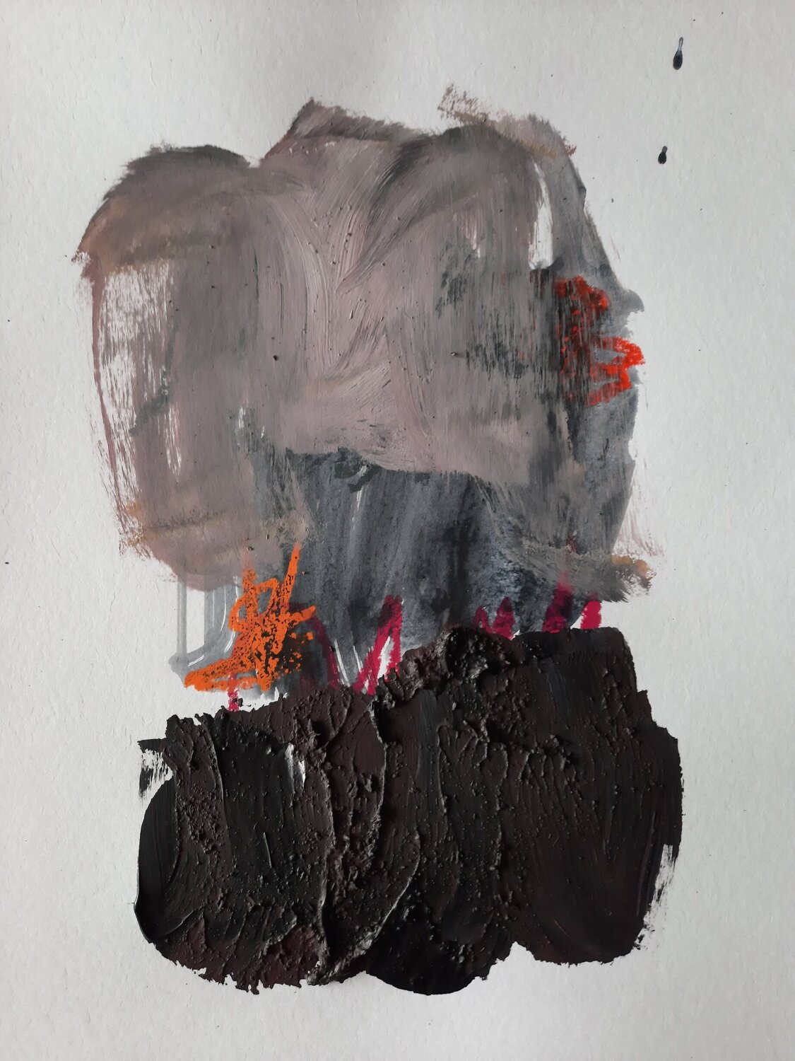 Erwarte das Unerwartete - Nr. 11 Silvia Ingrid Hummer Werk auf Papier zu verkaufen