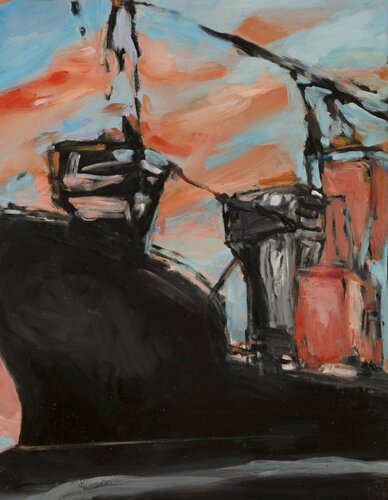 Pétrole by Laurence Forbin, 회화 for Sale on Singulart