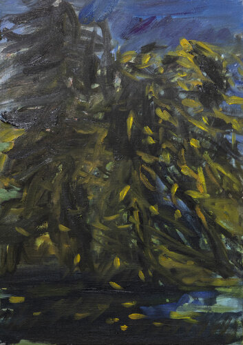 Pluie d'or von Laurence Forbin, Malerei kaufen auf Singulart