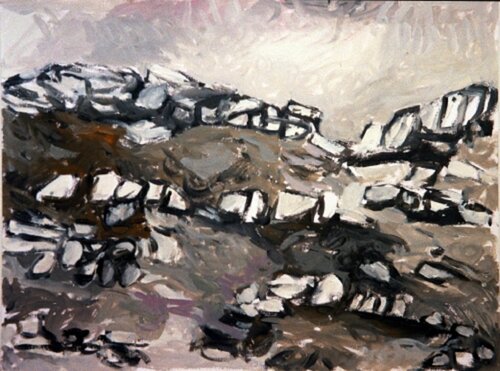 North- Les dents du Dragon by Laurence Forbin, 종이 for Sale on Singulart