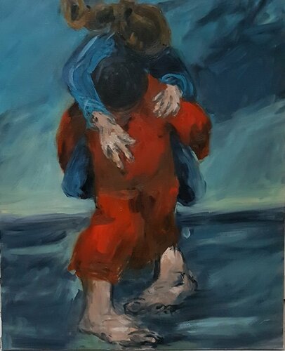 Portée 2-" C'étaient de très grands vents.." by Laurence Forbin, 회화 for Sale on Singulart