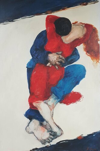Etreinte by Laurence Forbin, 회화 for Sale on Singulart