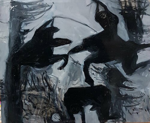 Gigantomachie von Laurence Forbin, Malerei kaufen auf Singulart