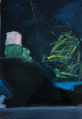 Nuit magnétique 2 van Laurence Forbin, Schilderij te koop op Singulart