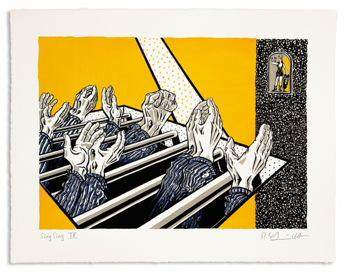 Sing Sing IV par Ralf Schmidt, Dessin en vente sur Singulart