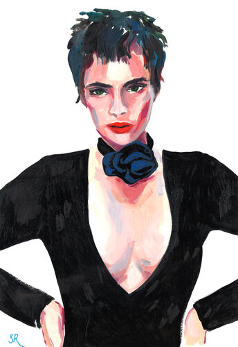 The Blue Bow van Sasha Robinson, Afdruk te koop op Singulart