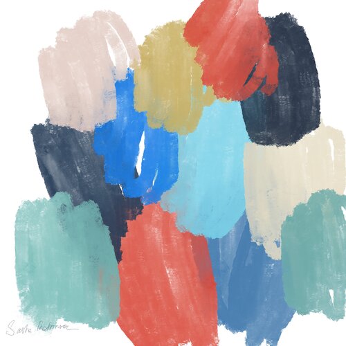 Pale abstract shapes 270320231 - Limited Edition of 10 Print van Sasha Robinson, Afdruk te koop op Singulart