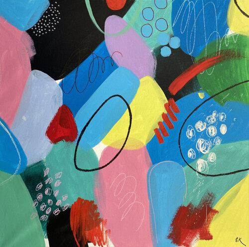 Abstract Colors Harmony 070420231 di Sasha Robinson, Pittura in vendita su Singulart
