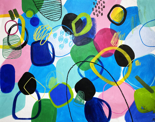 Bold lines and bright colors 1801241 Sasha Robinson