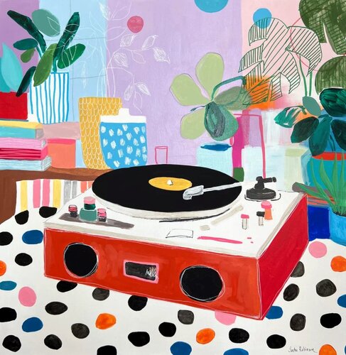 Retro Record Player Sasha Robinson