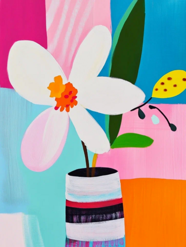 Flower Pastel Colors von Sasha Robinson, Druck kaufen auf Singulart