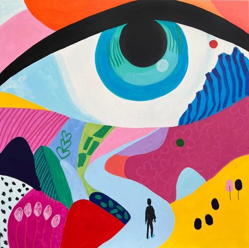 Inspirational Inner Path by Sasha Robinson, Painting for Sale on Singulart