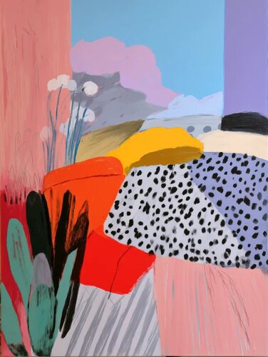 A Cactus Beneath Soft Skies von Sasha Robinson, Digital kaufen auf Singulart