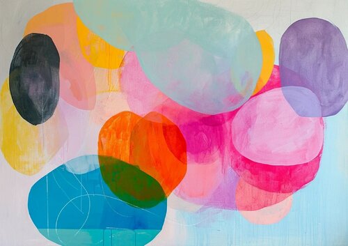 Playful Geometric by Sasha Robinson, 版畫 for Sale on Singulart