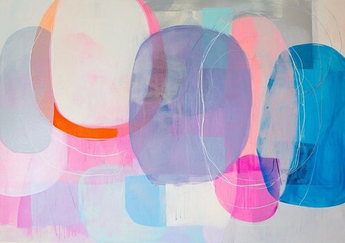 Soft blue and pink tints di Sasha Robinson, Digitale in vendita su Singulart