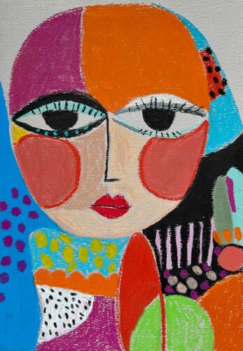 Russian Doll Portrait by Sasha Robinson, Work on Paper for Sale on Singulart