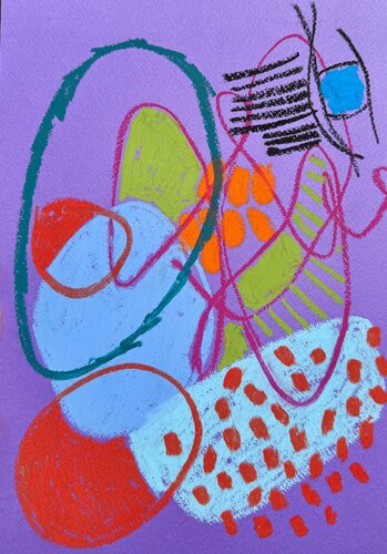 Geometric Composition von Sasha Robinson, Werk auf Papier kaufen auf Singulart
