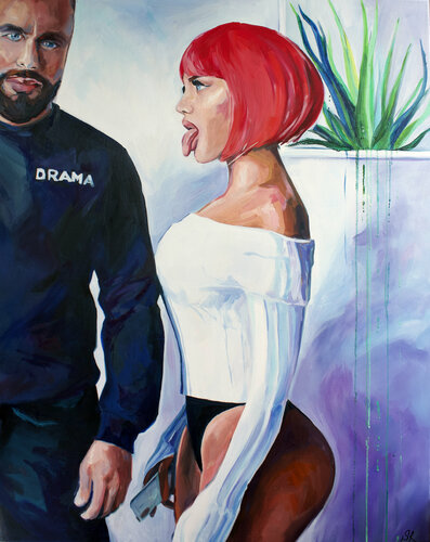 Drama Between Us van Sasha Robinson, Schilderij te koop op Singulart