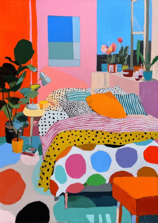 Warm Light Bedroom Sasha Robinson