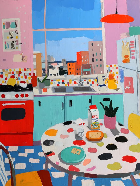 Cozy Retro Kitchen Sasha Robinson