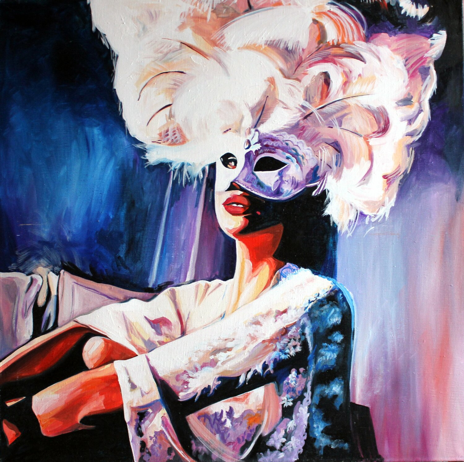 Mystique in Blue Sasha Robinson