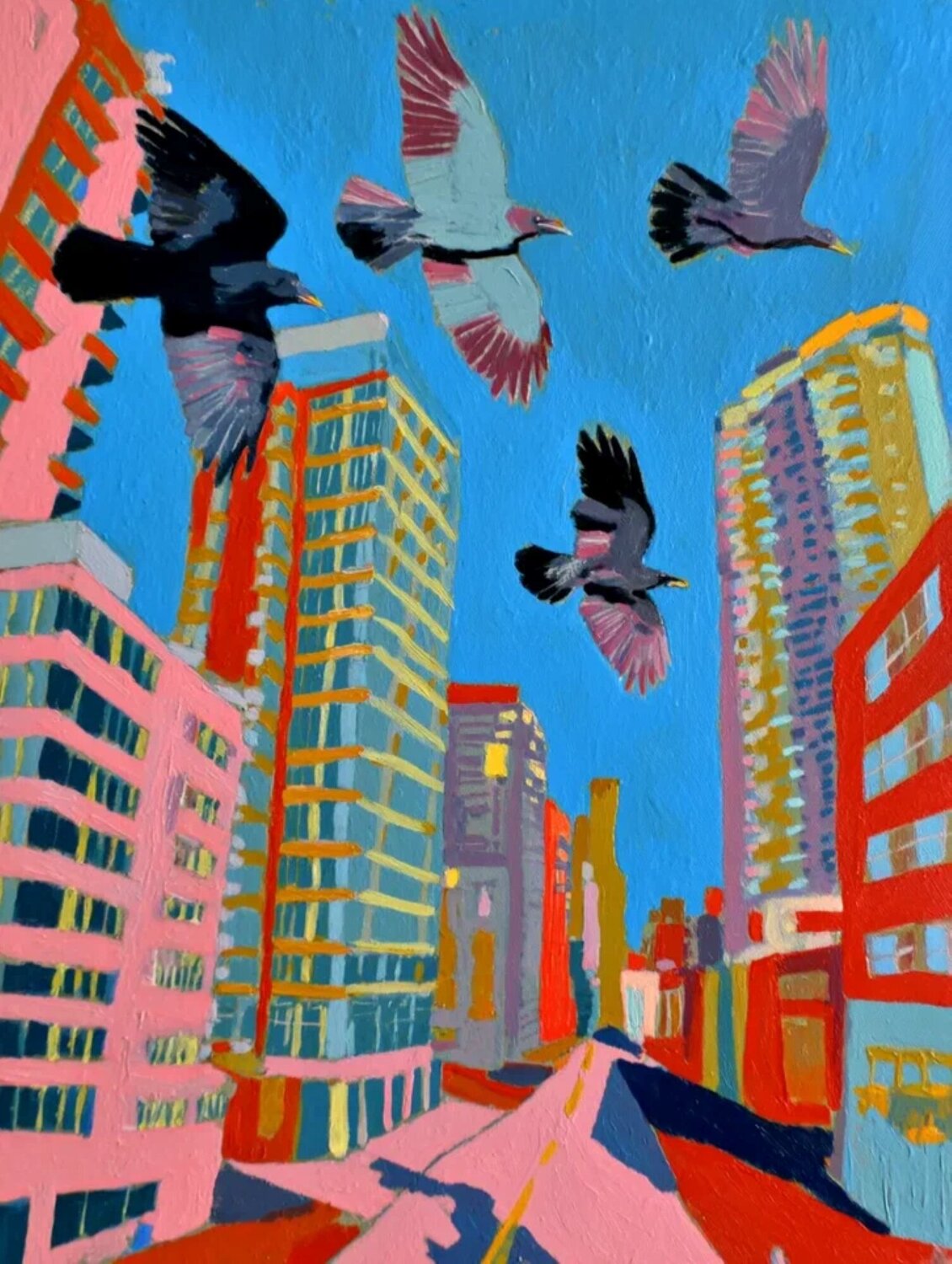 Vultures Over Luxury City Sasha Robinson