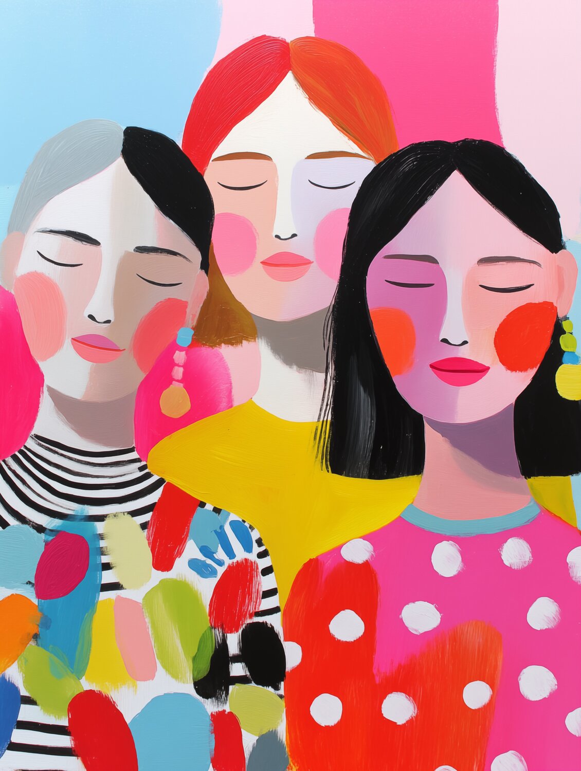 Generational Portrait of Women Sasha Robinson Druck zu verkaufen