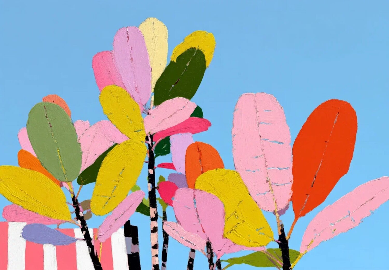 Dancing Leaves in a Quiet Blue Sky Sasha Robinson