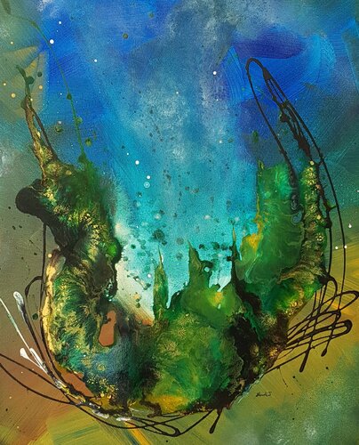 Glorieux par Johanna Sanna, Peinture en vente sur Singulart