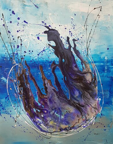 Atlantis par Johanna Sanna, Peinture en vente sur Singulart