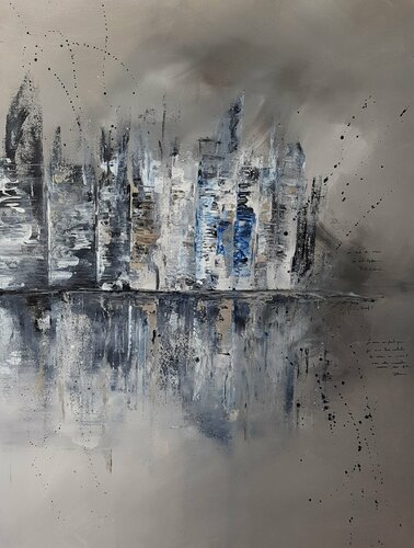 New World par Johanna Sanna, Peinture en vente sur Singulart