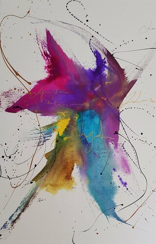 Life 1 van Johanna Sanna, Schilderij te koop op Singulart