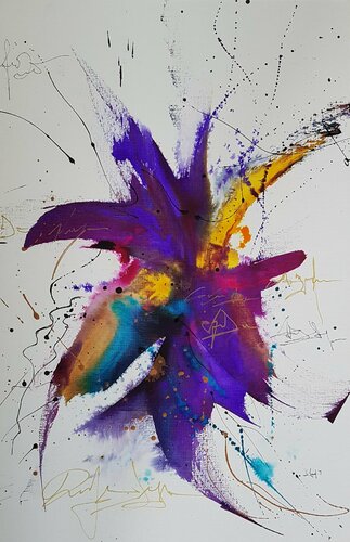 Life 2 van Johanna Sanna, Schilderij te koop op Singulart