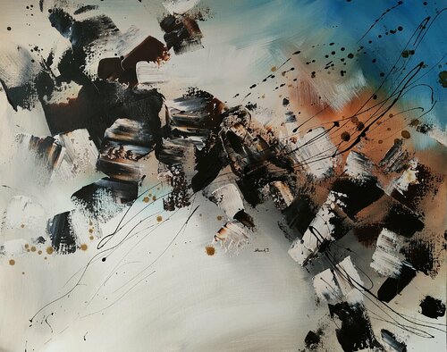 Impact par Johanna Sanna, Peinture en vente sur Singulart