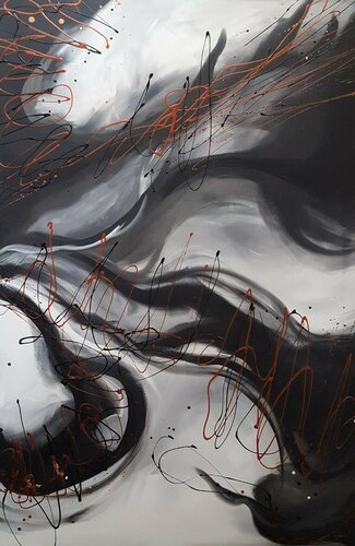 Virtuose par Johanna Sanna, Peinture en vente sur Singulart