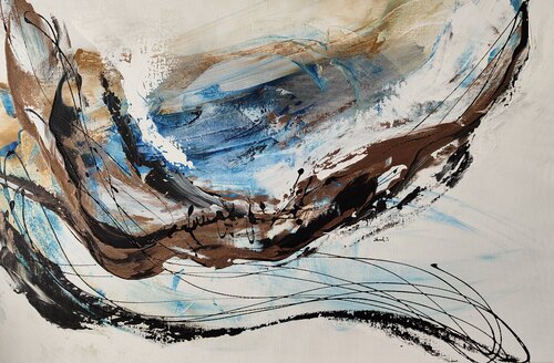 Islande par Johanna Sanna, Peinture en vente sur Singulart