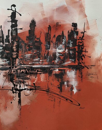 Tokyo par Johanna Sanna, Peinture en vente sur Singulart