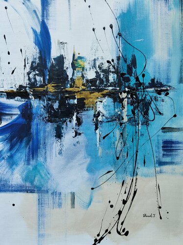 Yumi par Johanna Sanna, Peinture en vente sur Singulart
