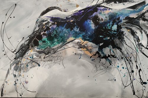 Le Passage par Johanna Sanna, Peinture en vente sur Singulart