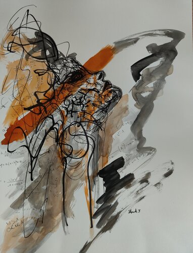 Imaginaire par Johanna Sanna, Œuvre sur papier en vente sur Singulart