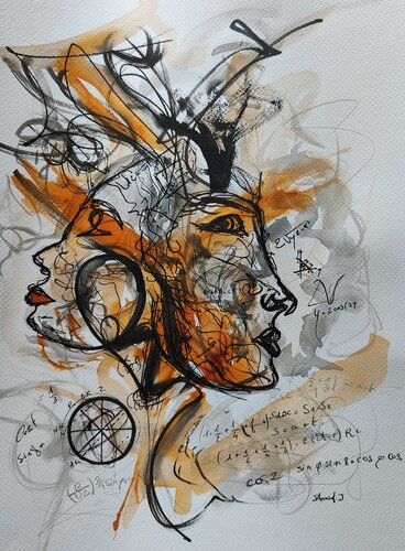 Pensé par Johanna Sanna, Œuvre sur papier en vente sur Singulart