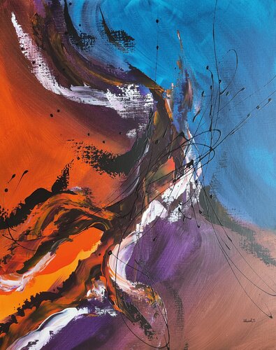 Régal par Johanna Sanna, Peinture en vente sur Singulart