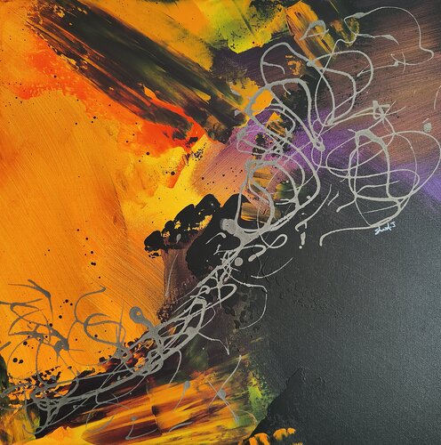 Émotionnel par Johanna Sanna, Peinture en vente sur Singulart