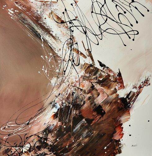 Félicité par Johanna Sanna, Peinture en vente sur Singulart