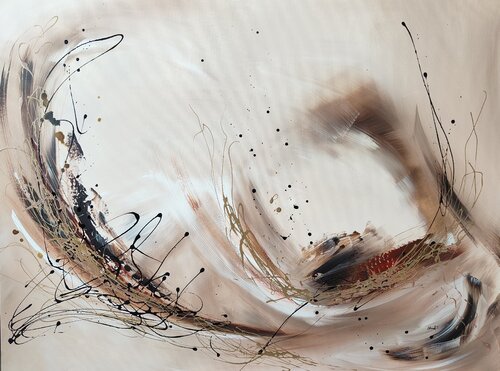 Lyrique par Johanna Sanna, Peinture en vente sur Singulart