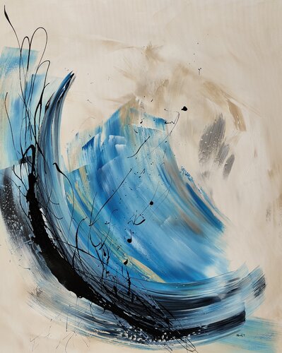 Immersion par Johanna Sanna, Peinture en vente sur Singulart