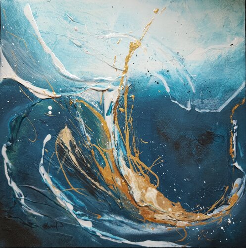 Pacifique par Johanna Sanna, Peinture en vente sur Singulart